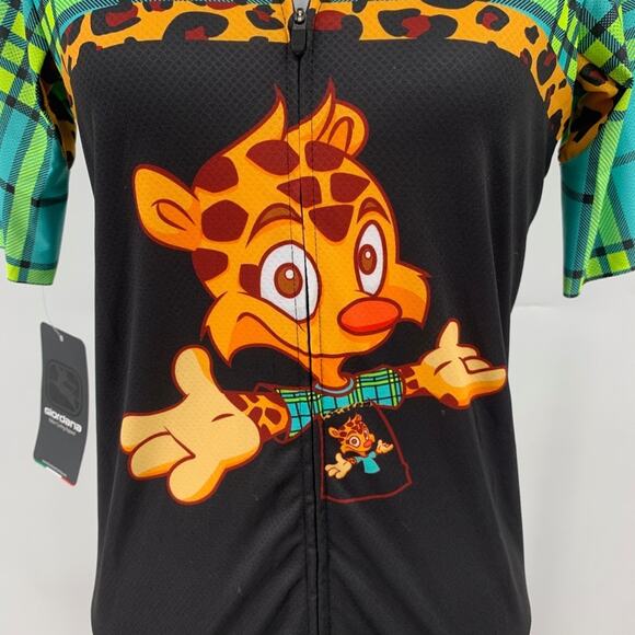 Giordana Cycling Jersey Womens M Medium Scatto Pro Short Sleeve Hyper Kidz Logo - Picture 3 of 15
